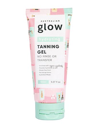 Australian Glow Hydrating Self-Tan Water Gel - Brown - 150 ml