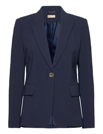 Fitted 1 Bttn Blazer Navy Michael Kors