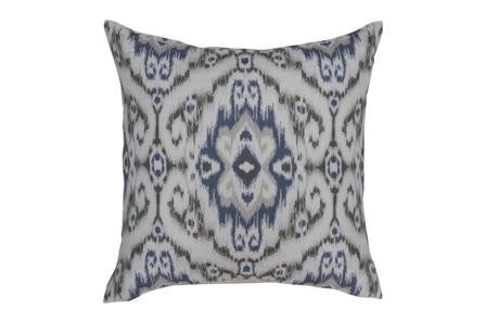 Rebell Putetrekk Trento lin-bomull 60x60cm Classic-Blue