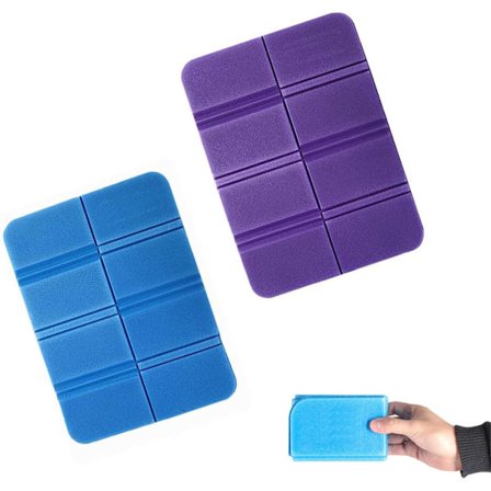 2 stk. Fuktsikre Sammenleggbare Sitteunderlag, Bærbare Vanntette Utendørs for Utendørs Camping Park Piknik Vandring Lekeplass.—yux