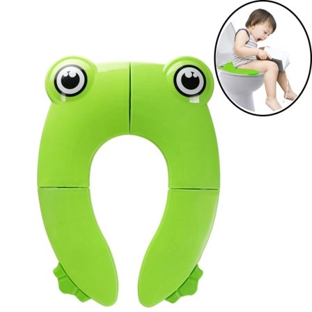 Toalettsete for barn, sammenleggbart toalettsete for reiser, bærbar