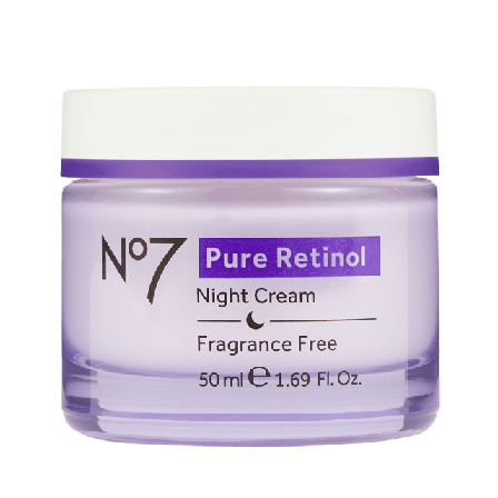 No7 Pure Retinol Night repair cream Nattcreme 50 ML