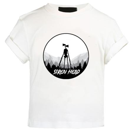 Barn Pojkar Flickor Siren Head T-shirt Barnkostymer