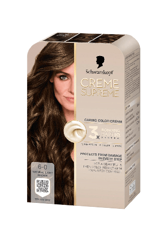 Schwarzkopf Creme Supreme Hårfärg Dam Brun 1 ST