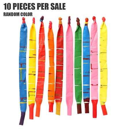 Paksutetut lentävät rakettipallolelut lasten tukkumyynti Hauskat moniväriset lentävät kumiset pitkät ilmapallot ulkona puhallettavat ilmapallolelut