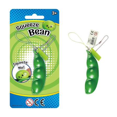 Squeeze Bean Fidget Pea Pod