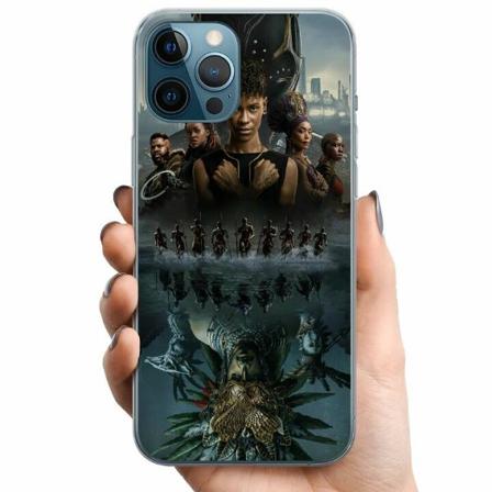 Apple Iphone 12 Pro Max Tpu Mobilskal Wakanda Forever : Black