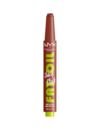 NYX Professional Makeup Nyx Professional Makeup Fat Oil Slick Click Lip Balm - Nude - 2.3 ML