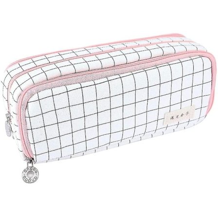 Kynäkotelo Oppilaille Kynäkotelo Suuri Kapasiteetti Kynäkotelo Teini-ikäisille Kynäkotelo Vetoketju Naisten Meikkipussi Yhteensopiva Koulun Toimiston 