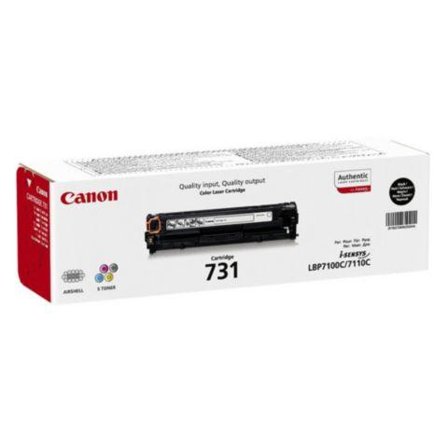 Canon 731 BK - svart - original - tonerpatron