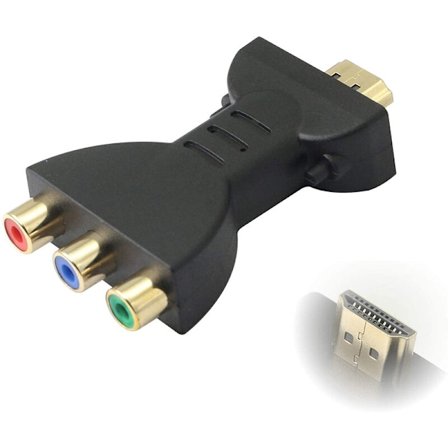 HDMI till RCA HD-adapter (3RC-adapter röd, blå och grön)
