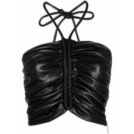Msgm Sleeveless Tops Sort, Dame