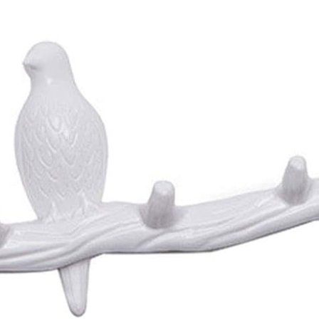 Fugler på gren Resin Henger 3D Fugl Tre Dekorasjon Henger KLB