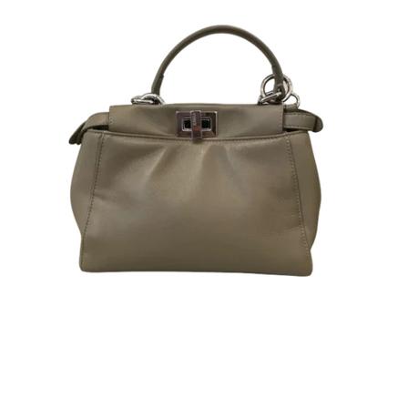 Fendi Vintage Pre-owned HandTass , Beige , Dames , Maat: ONE Size Vintage Tassen