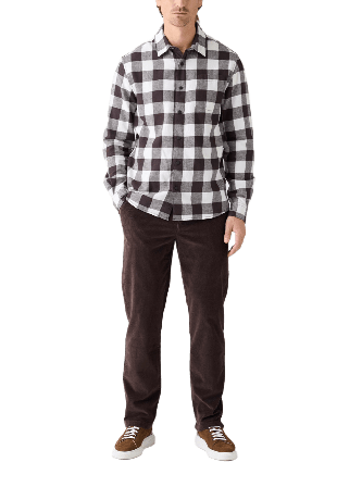 Knowledge Cotton Apparel Chuck regular corduroy pants Byxor Herr Brun 30 / 32