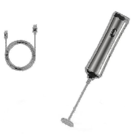 Elektrisk, Elektrisk Stav USB Genopladelig Handy Håndskummer Piskeris Til Kaffe, Latte