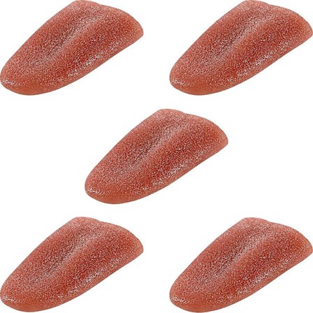 2023 Set Of 5 Realistic Fake Tongues Fake Tongue Prank Tongue Toys Magic Artificial Horror Tongue
