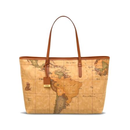 Alviero Martini 1a Classe, Maxi Shopping bag cd 071 6000 Bruin, Dames, Maat:ONE Size