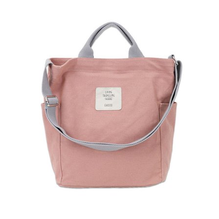 Litterär canvas axelväska handväska-fritid tyg shoppingväska - spot sales