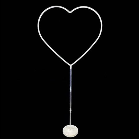 Ballonger Arch Stand Ballong Krans Ring HJÄRTA HJÄRTA