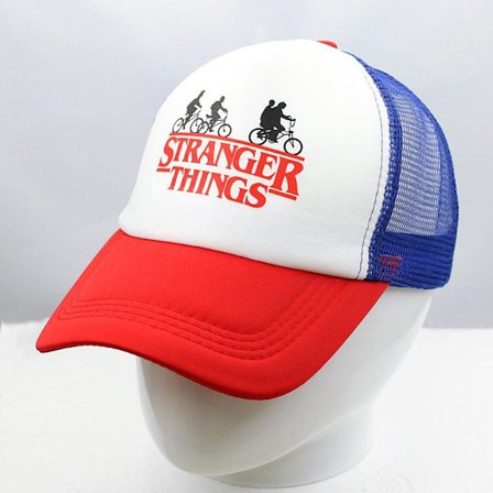 Stranger Things Solskjerm Baseballcaps