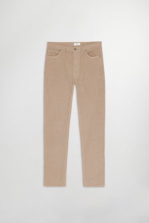 NN.07 Tony 1901 Trouser Male Khaki Organic Cotton Blend