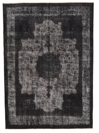 Vintage Heritage Rug Modern Black/Dark Grey Large (Wool, Persia/Iran)
