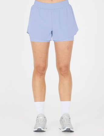 Endurance Val W 2-In-1 Shorts - Blue - 42
