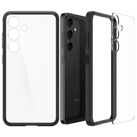 SPIGEN ULTRA HYBRID COVER TIL SAMSUNG GALAXY S24 - MAT SORT