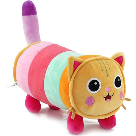 Pute-Katt, Myk og Kosete Stoffdyr for Barn 3-12 År