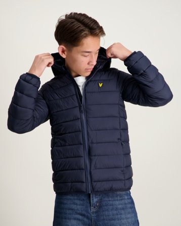 Lyle & Scott Light Weight Padded Jacket Blå Jakker Dreng - Kids Brand Store