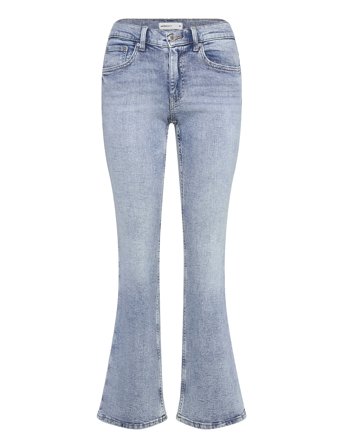 Gina Tricot Low Waist Bootcut Jeans - Blue - 42