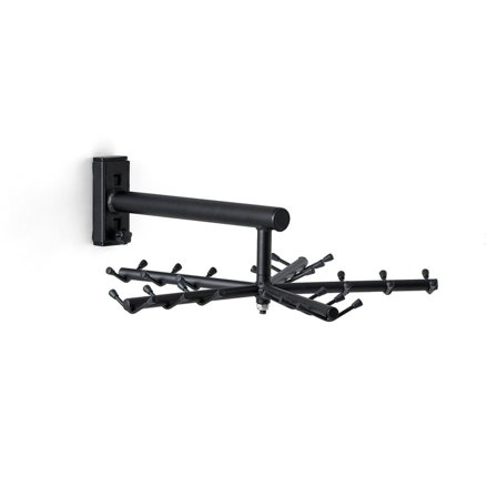 Klädvinda NELLY, 30 krokar, svart