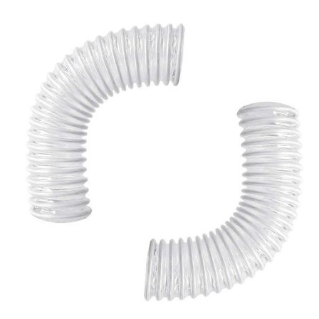 Slange til kanal, 1-1/2 tommer udskiftningsslange til nedre mundstykke til Rotator støvsuger NV341 (2 stk.)