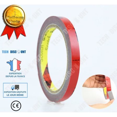 Dubbelhäftande Tejp - TD - Vattentät Skum - Högt Temperaturbeständig - 3 meter