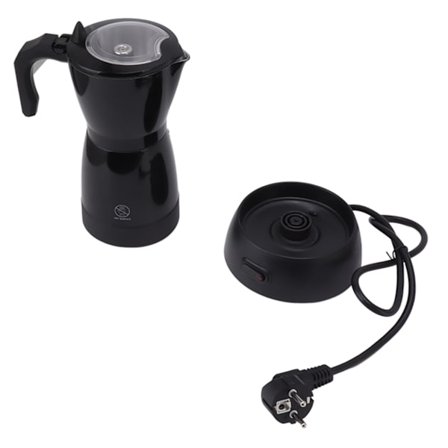 300 ml elektrisk mokkakande, 6 kopper, visuel kaffemaskine, hjemmekøkken, dessertbutik, 220-240 V EU-stik