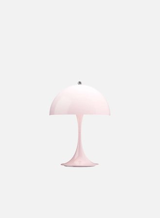 Panthella 250 oppladbar bordlampe opal - pale rose