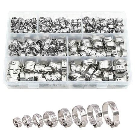 130 stykker enkelt øre slangeklemmer PEX Cinch klemmer