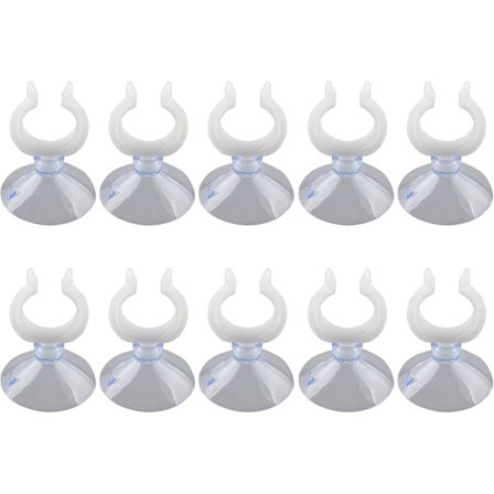 23mm Akvarium Sugkopp Trakea Slang Pump Trakea Fäste 10st