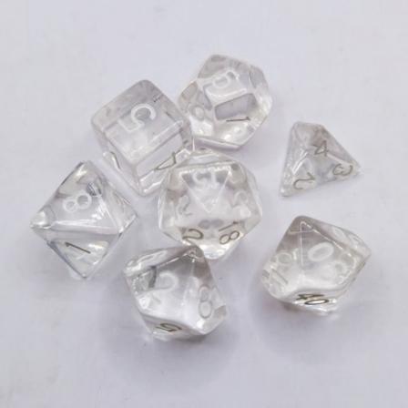 7 stk/sæt DND-terninger Polyhedriske terninger STYLE 1 STYLE 1 Style 1