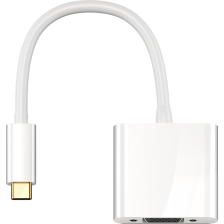 USB-C -adapter VGA, vit