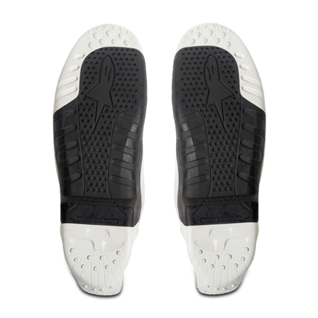 Suole Alpinestars Tech 7 Bianco-Nero 48