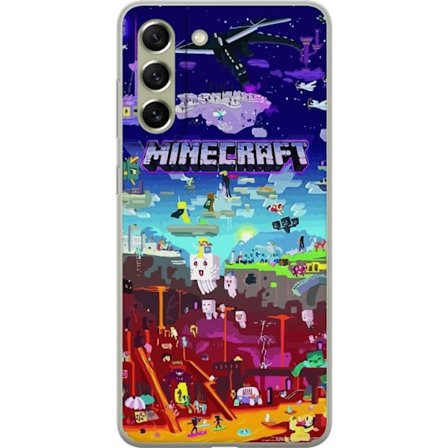 Yhteensopiva Puhelinkuori Samsung Galaxy S21 FE 5G MineCraft