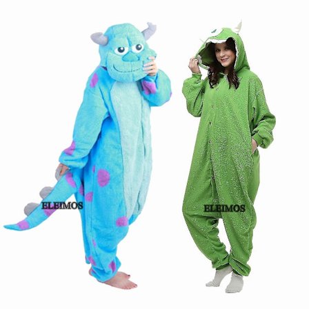 Xxl Monster Onesie Aikuisille Naisille Miehille Eläin Kigurumi Pyjama Piirretty Pyjama Kotiasu Halloween Cosplay Juhla-asu -a