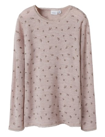 name it | Nkfwang Wool Needle Ls Top | 116