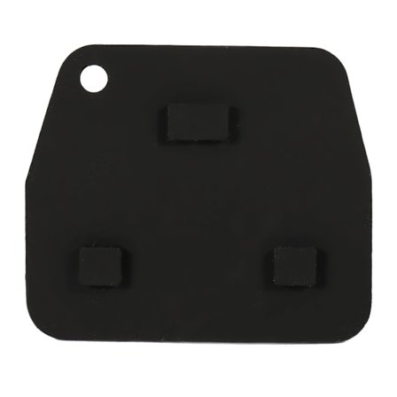 3-knaps fjernbetjent bilnøgle fob etui skal gummipude til Toyota Avensis Corolla Lexus Rav4