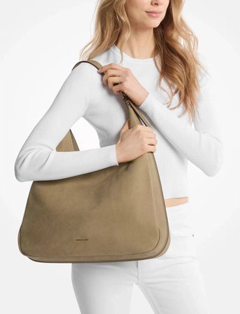 Michael Kors Lg Hobo Shldr - Beige - ONE SIZE