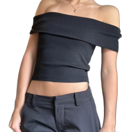 Off shoulder tröja