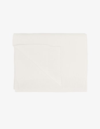 Merino Wool Scarf - Optical White