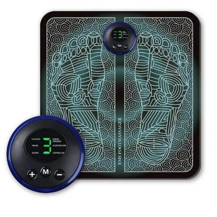 EMS Elektrisk Fotmassasje - Sirkulasjons Fotmassasje Fotrefleksologi Massasje - Fotmassasje For Sirkulasjon - 6 Moduser 9 Intensiteter